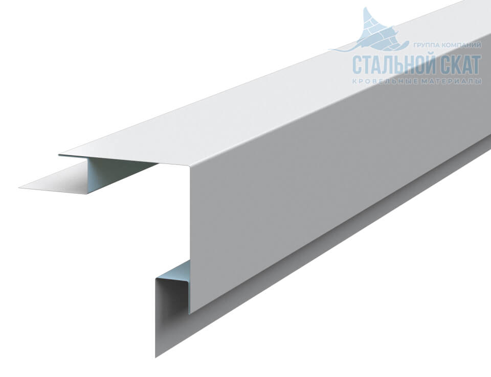 Планка угла наружного сложного 75х75х3000 NormanMP (ПЭ-01-9003-0.5) в Мытищи