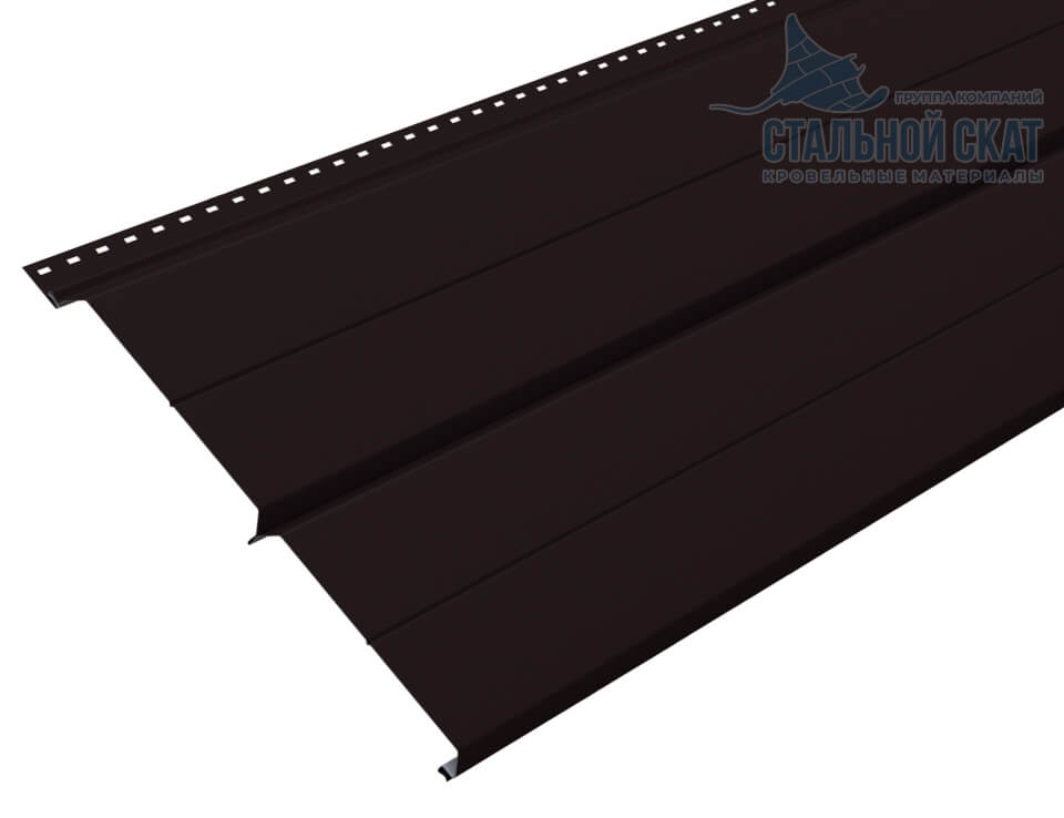 Фото: Сайдинг Lбрус-XL-Н-14х335 (VALORI-20-DarkBrown-0.5) в Мытищи