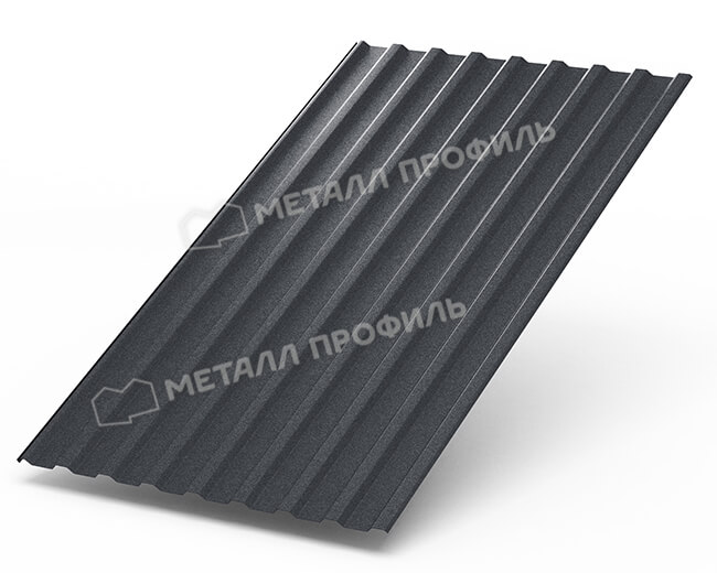 Профнастил МП20 х 1100 - R (Steelmatt-20-7024-0.4±0.08мм) в Мытищи