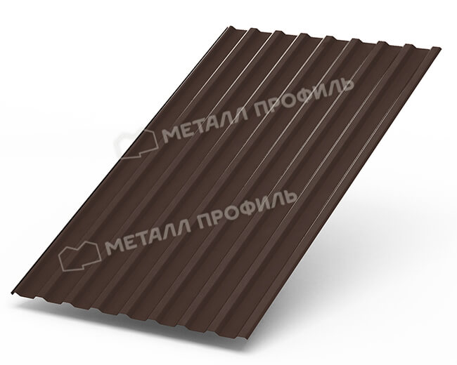 Профнастил МП20 х 1100 - R (Steelmatt-20-8017-0.4±0.08мм) в Мытищи