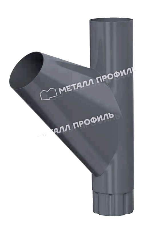 Тройник трубы Foramina Freeze D100 (FRZ_D-01-GreyGrey-0.5) в Мытищи