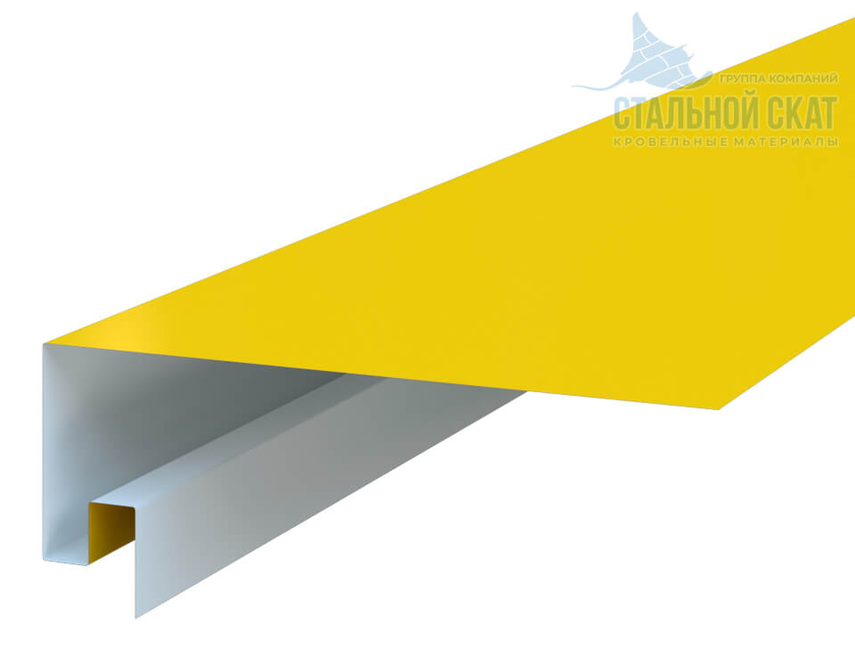 Планка откоса сложная 3D 245х75х3000 NormanMP (ПЭ-01-1018-0.5)