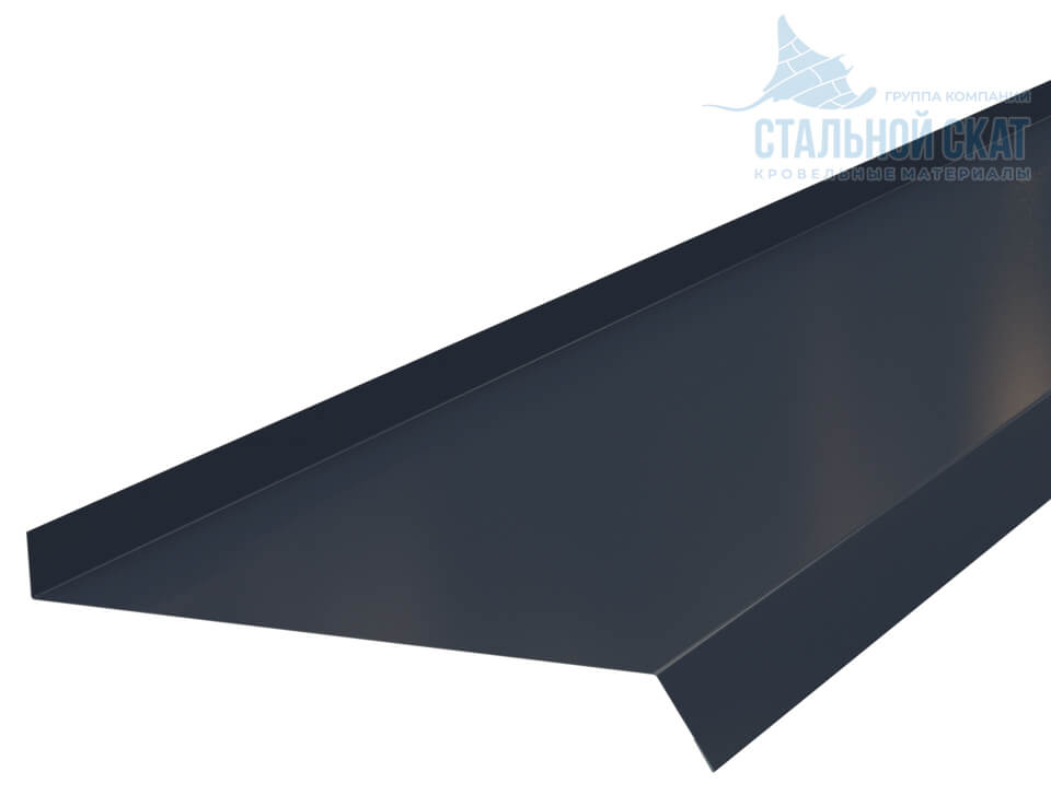 Планка отлива 210х30х2000 NormanMP (ПЭ-01-7024-0.5)