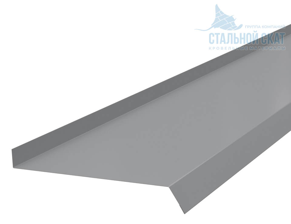 Планка отлива 180х30х2000 NormanMP (ПЭ-01-9003-0.5)