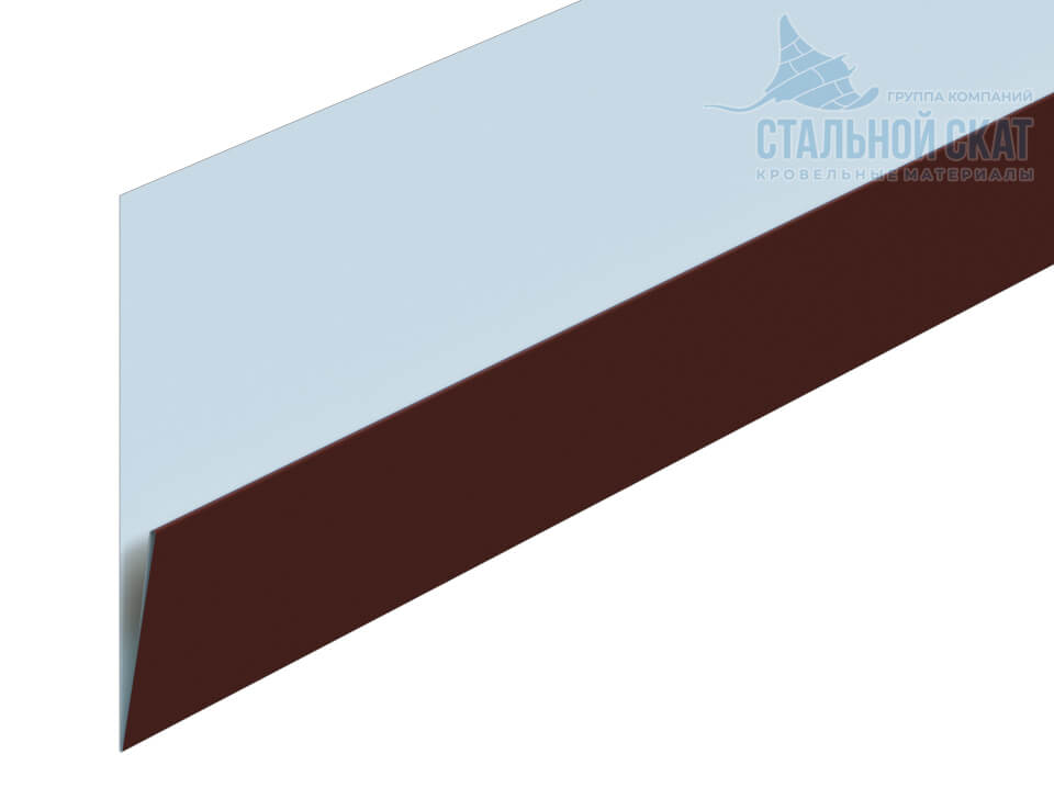 Планка начальная Lбрус-XL 20х50х3000 (ПЭ-01-3009-0.45)