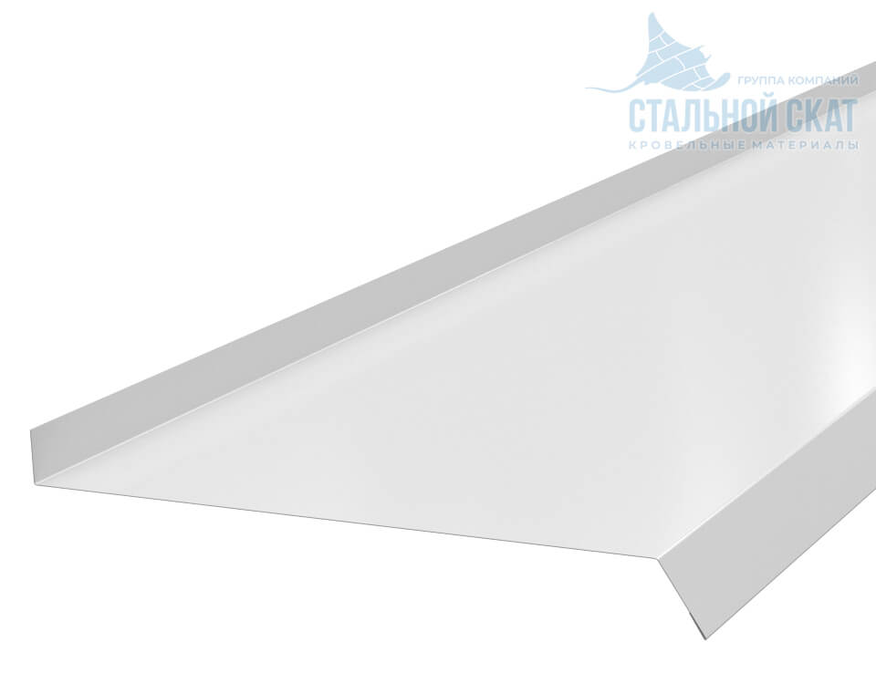 Планка отлива 240х30х2000 NormanMP (ПЭ-01-9010-0.5)