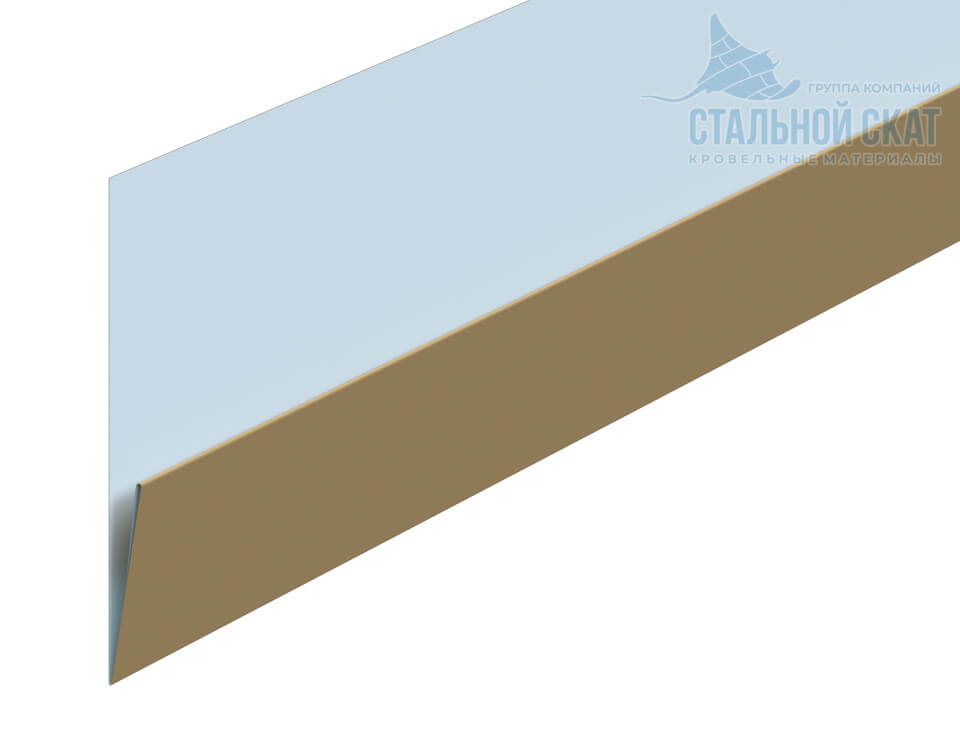 Планка начальная Lбрус-XL 20х50х3000 NormanMP (ПЭ-01-1014-0.5)