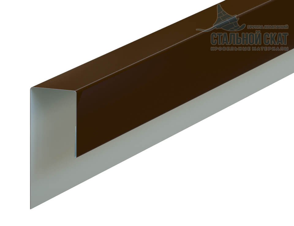Планка J-профиль 24х18х2000 (Steelmatt-20-8017-0.4)